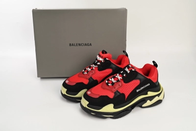 PKGoden  Balenciaga Triple S Black Red Grey 483513 W06E1 1006 02