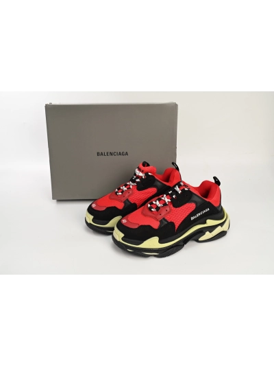 PKGoden  Balenciaga Triple S Black Red Grey 483513 W06E1 1006 02
