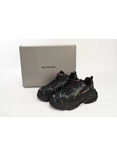 PKGoden  Balenciaga Triple S Letter Colorful 524039 W2FA1 1210 02