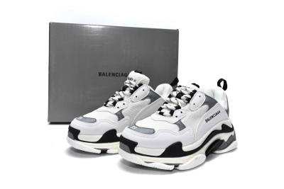 PKGoden  Balenciaga Triple S White Grey 536737 W09O1 9089 02
