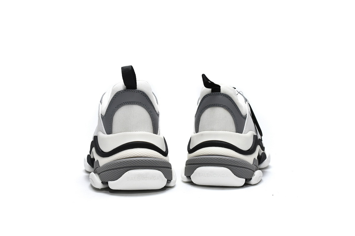 PKGoden  Balenciaga Triple S White Grey 536737 W09O1 9089