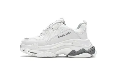 PKGoden  Balenciaga Triple S White Silver 524039 W2FS4 1200 01