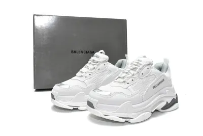 PKGoden  Balenciaga Triple S White Silver 524039 W2FS4 1200 02