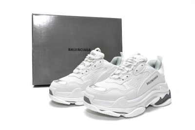 PKGoden  Balenciaga Triple S White Silver 524039 W2FS4 1200 02