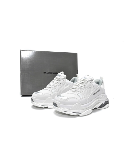 PKGoden  Balenciaga Triple S White Silver 524039 W2FS4 1200 02