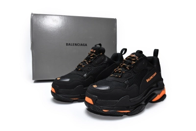 PKGoden Balenciaga Triple S Black Orange 536737 W2FA1 9188 02