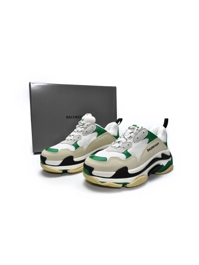 PKGoden  Balenciaga Triple S White Green  536737 W09O1 9090 02