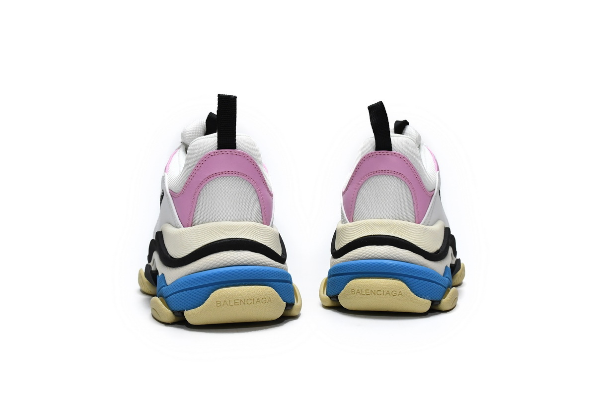 PKGoden  Balenciaga Triple S Blue Pink 524039 W09ON 8866