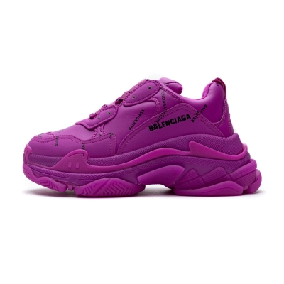 PKGoden Balenciaga Triple S Letter Pulm Powder 524039 W2FA1 7634 01