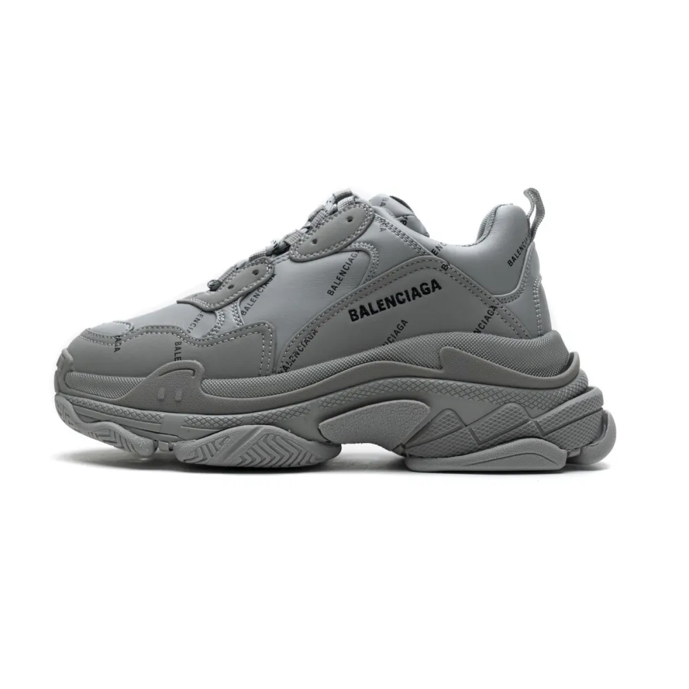 PKGoden Balenciaga Triple S Grey Black 536737 W2FA1 1210