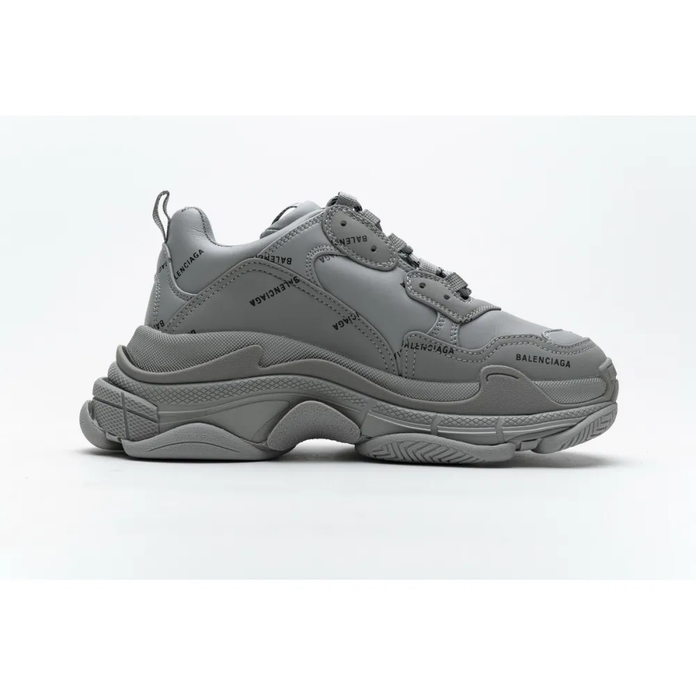PKGoden Balenciaga Triple S Grey Black 536737 W2FA1 1210