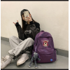 LJR NYNASA Backpack black Purple 2