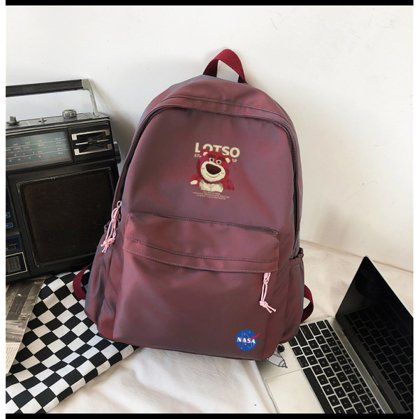 LJR NYNASA Backpack black Purple 2