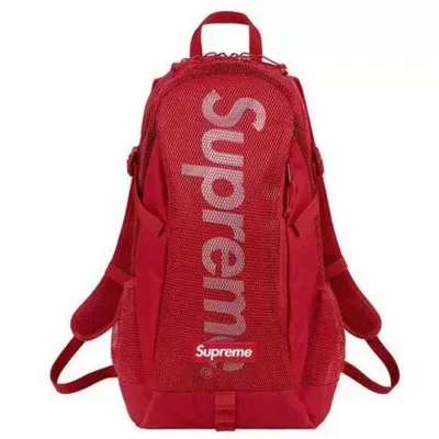 PKGoden supreme Backpack Red 01