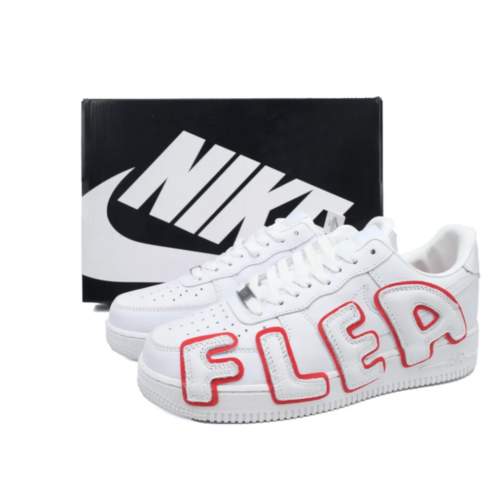 PKGoden CPFM x Nike Air Force 1 Low Premium White Red,CK4746-991