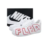 PKGoden CPFM x Nike Air Force 1 Low Premium White Red,CK4746-991