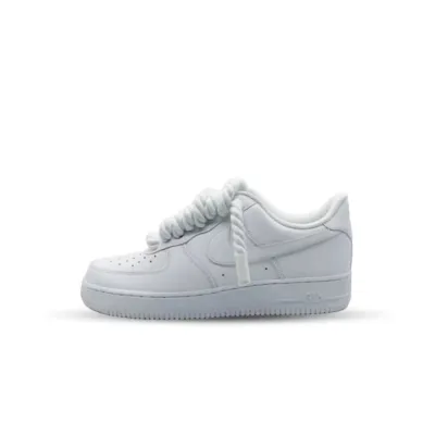 GET Air Force 1 Rope LacesTriple White 01