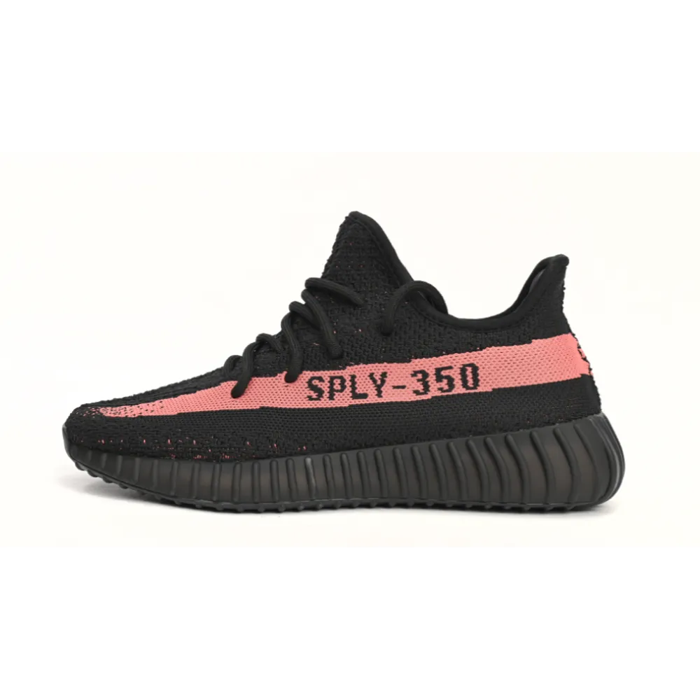 GET Yeezy Boost 350 V2 Core Black Red,BY9612