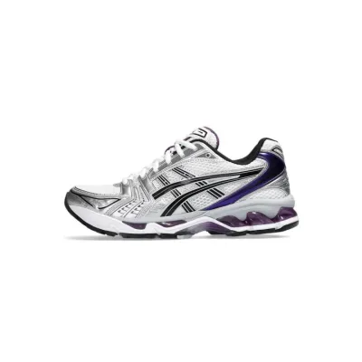 【Flash Sales】Special Sale ASICS Gel-Kayano 14 White Dark Grape 1202A056-111 01