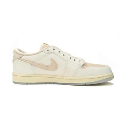 PKGoden Air Jordan 1 Low GET Give Them Flowers Chris Paul,FZ0455-200 02