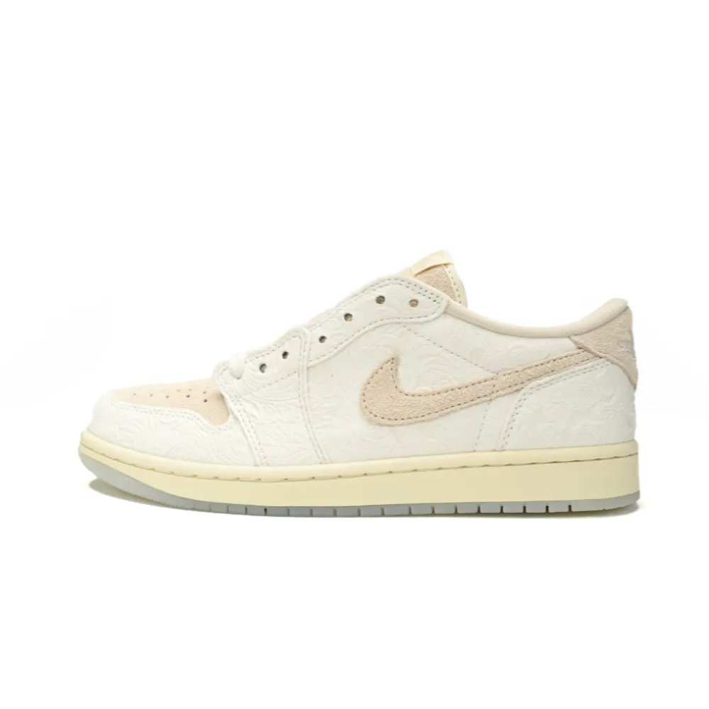 PKGoden Air Jordan 1 Low GET Give Them Flowers Chris Paul,FZ0455-200
