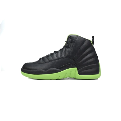 PKGoden Jordan Air Jordan 12 Retro Black Green 01