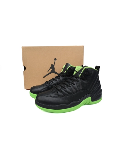 PKGoden  Jordan Air Jordan 12 Retro Black Green 02