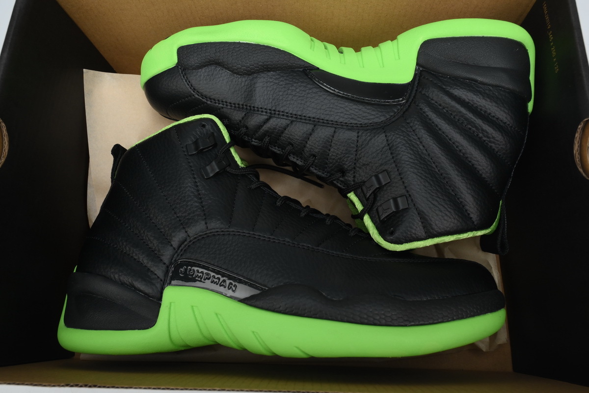 PKGoden  Jordan Air Jordan 12 Retro Black Green