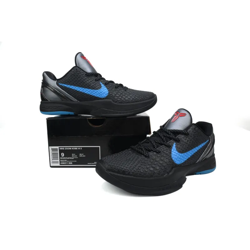 PKGoden Nike Zoom Kobe 6 Dark Knight 429659-016