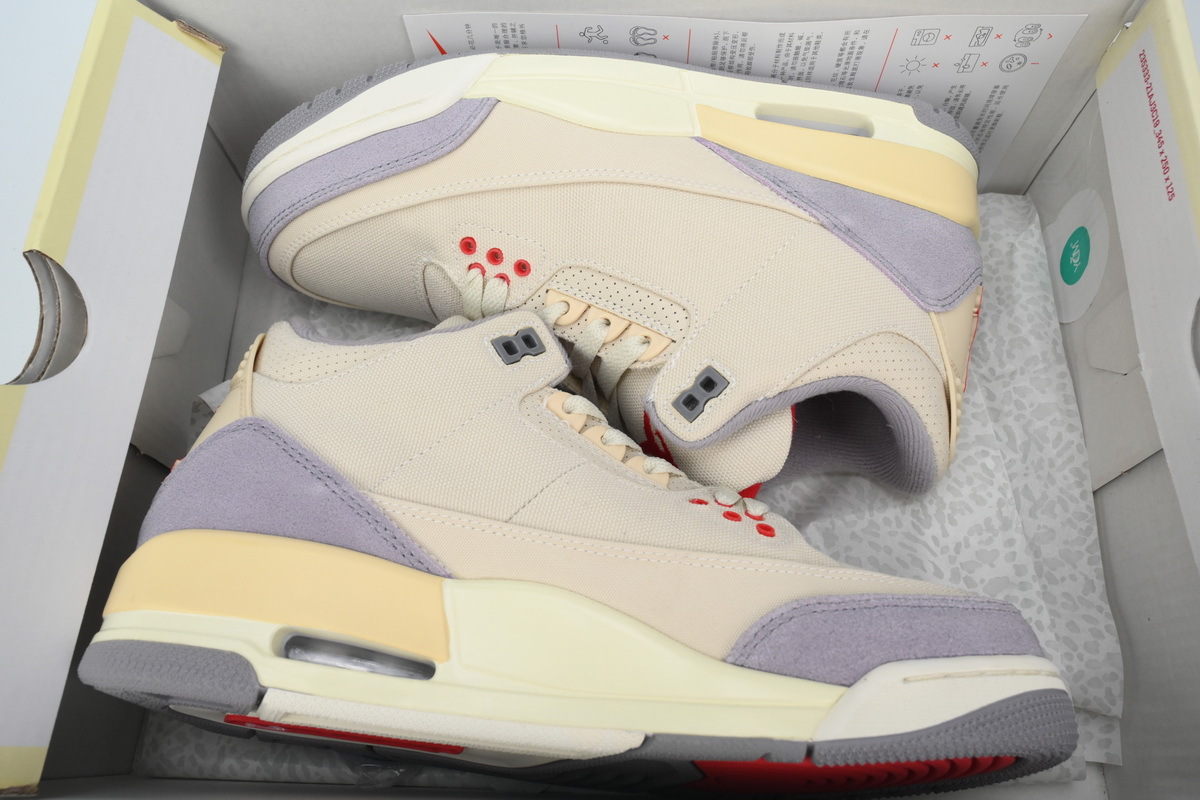 PKGoden Air Jordan 3 Muslin DH7139-100