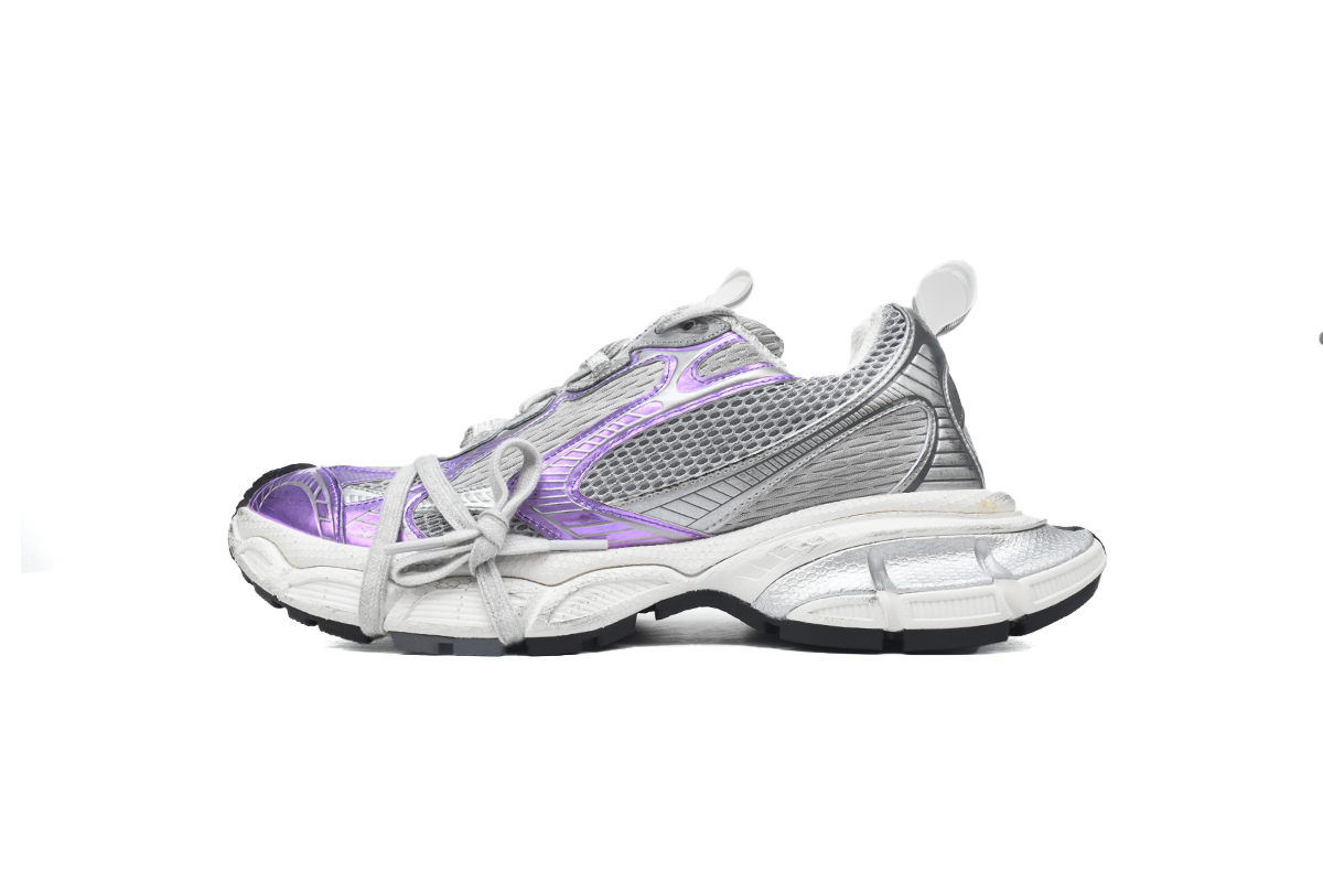 PKGoden  Balenciaga 10th Purple Silver 734734 W3XL5 1259