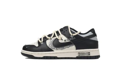 POP  Dunk Low Black White DD1391-100 01