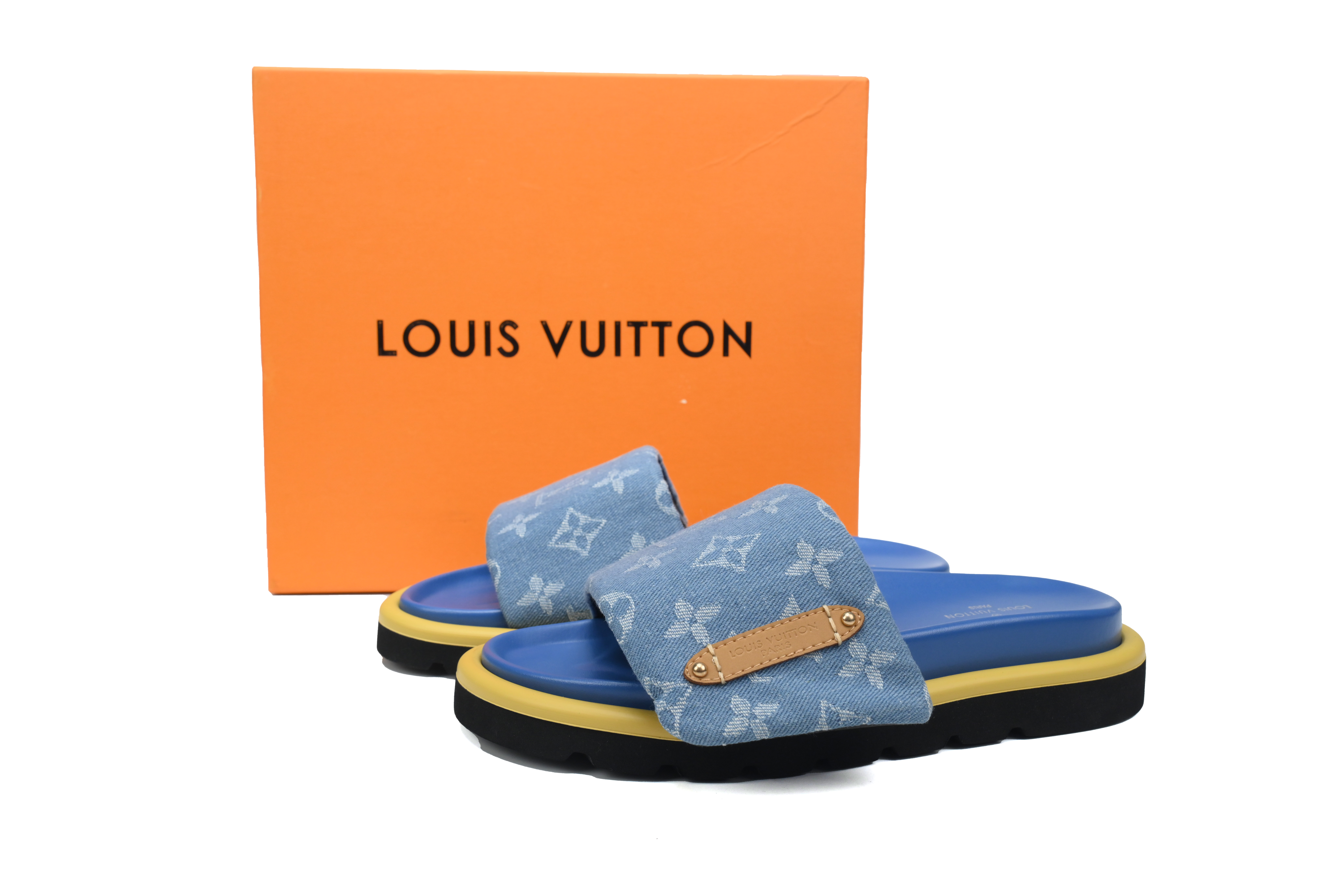 PKGoden LOUIS VUITTON Pool Pillow Light Blue Cowboy