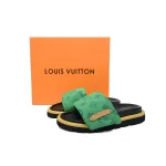 PKGoden LOUIS VUITTON Pool Pillow Green Cowboy Yellow Label