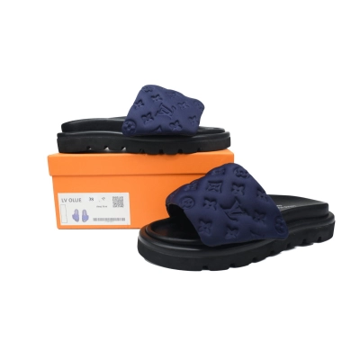 LJR LOUIS VUITTON Pool Pillow Comfort Deep Blue 02