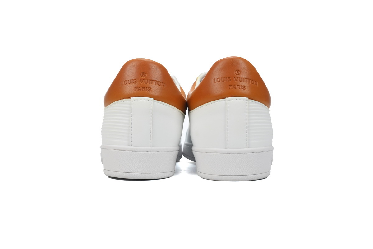 PKGoden LOUIS VUITTON Trainer White Brown