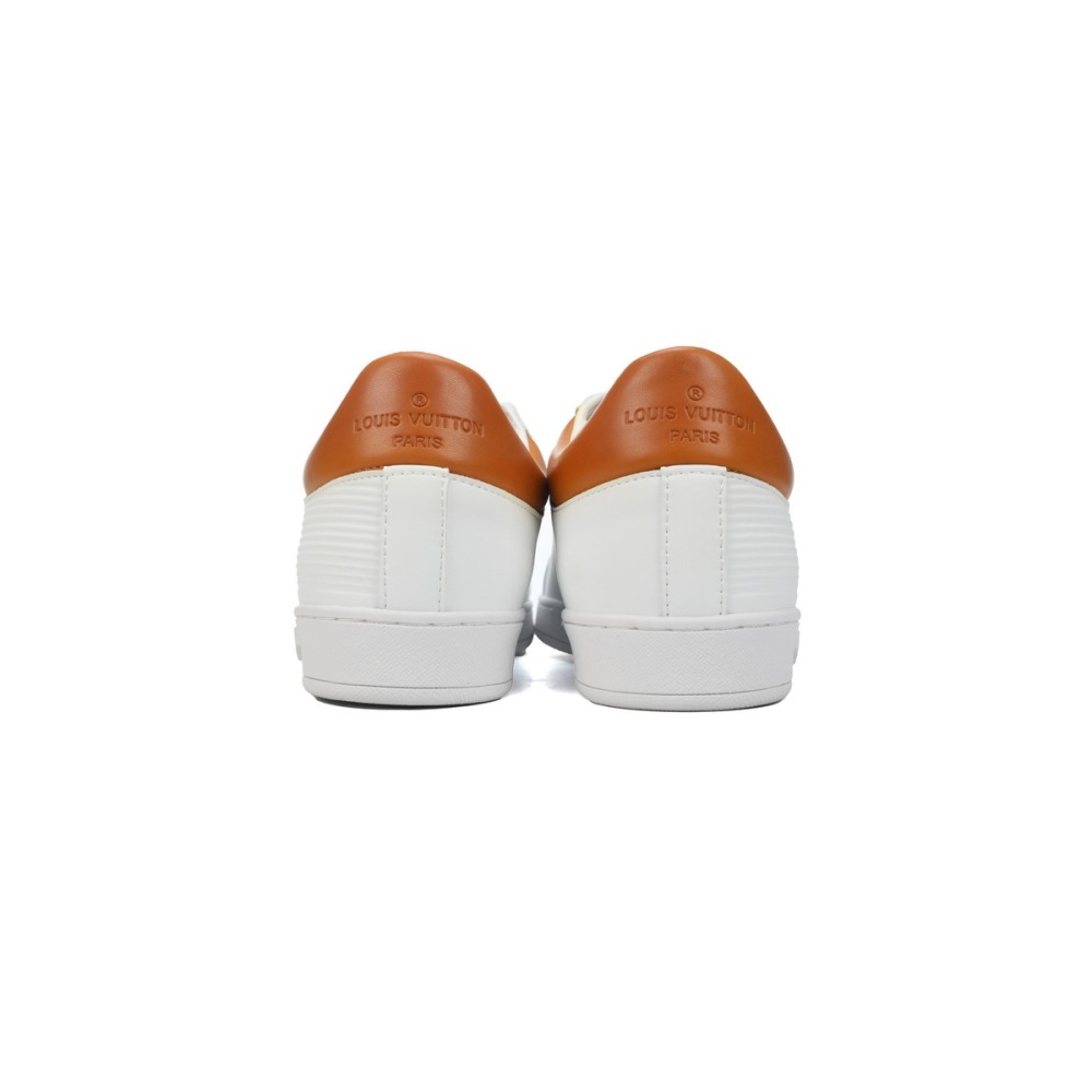 PKGoden LOUIS VUITTON Trainer White Brown