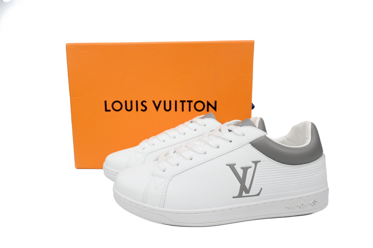 PKGoden LOUIS VUITTON Trainer White Gray