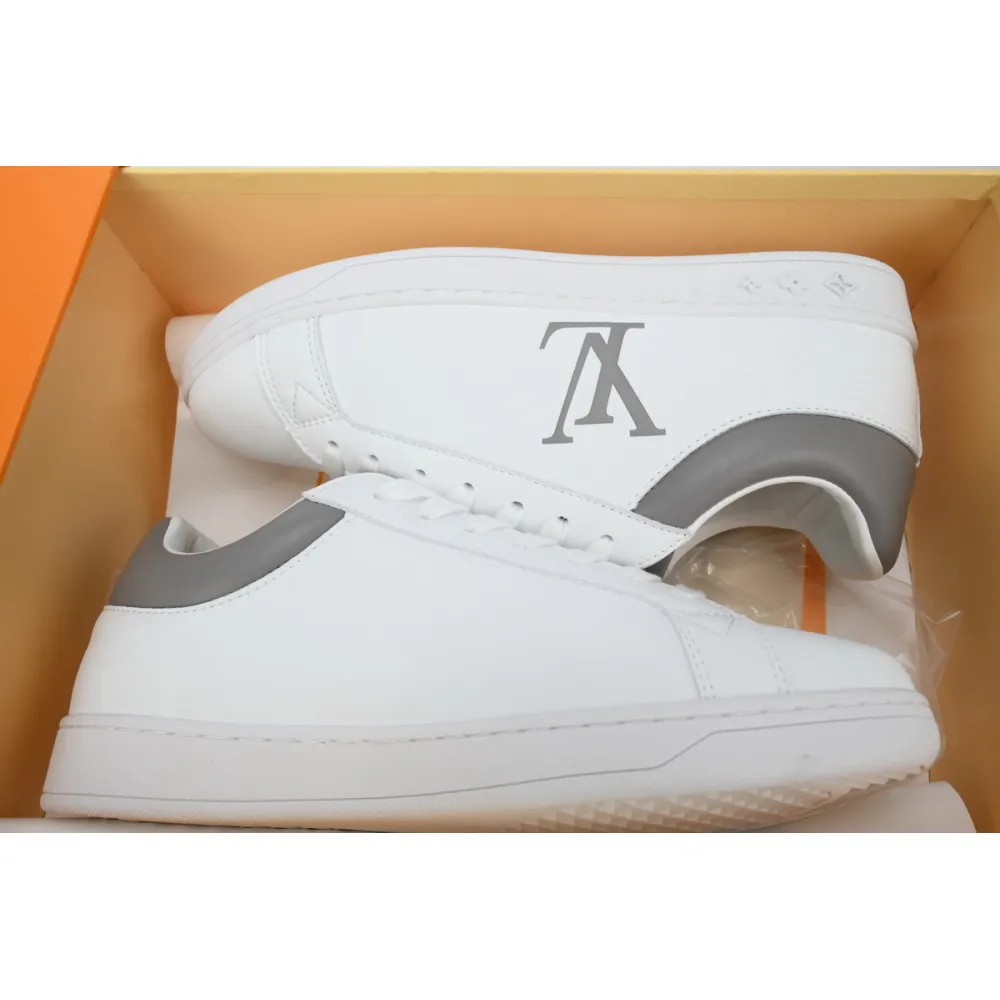 PKGoden LOUIS VUITTON Trainer White Gray