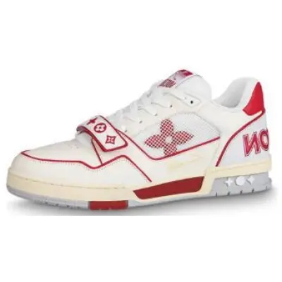 PKGoden Louis Vuitton Trainer Red 01