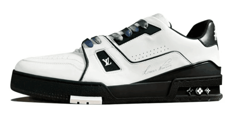 PKGoden Louis Vuitton Trainer White Black