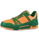 PKGoden Louis Vuitton Trainer Yellow Green