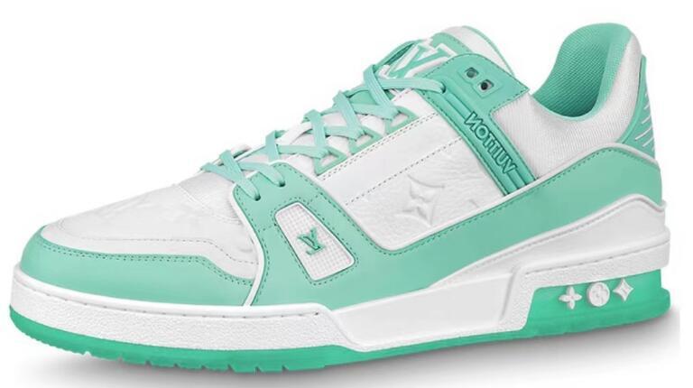 PKGoden Louis Vuitton Trainer Mint Green