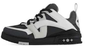 PK Louis Vuitton Skate Black White