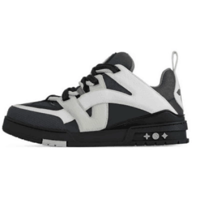 PK Louis Vuitton Skate Black White 01