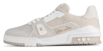 LJR Louis Vuitton Trainer Beige