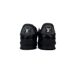PKGoden LOUIS VUITTON Trainer Alligator  All Black