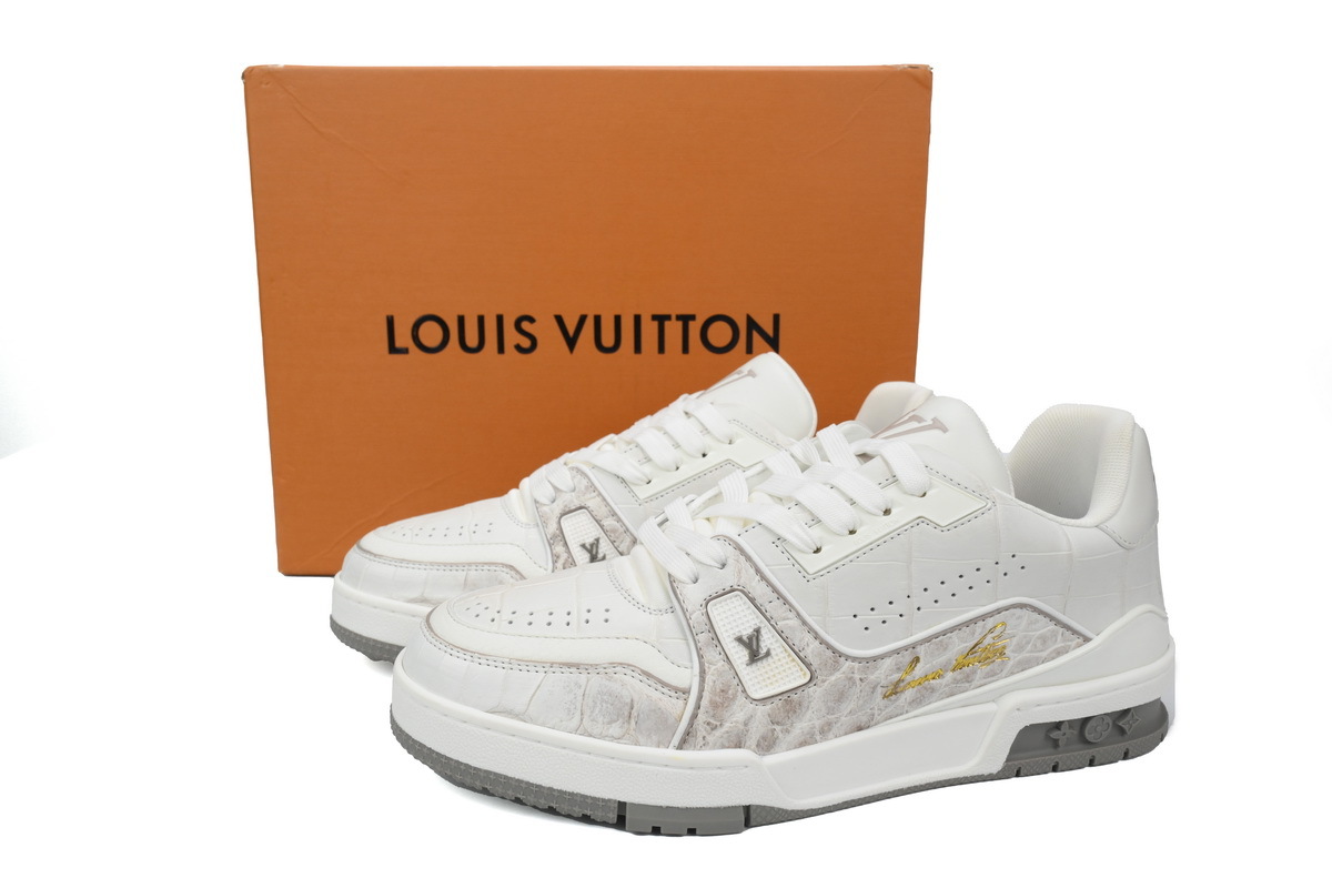 LJR LOUIS VUITTON Trainer All Gray 