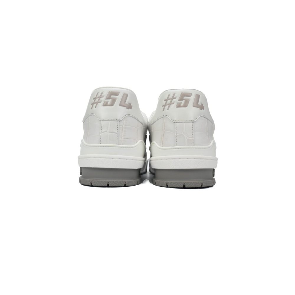 PKGoden LOUIS VUITTON Trainer Alligator All Gray 