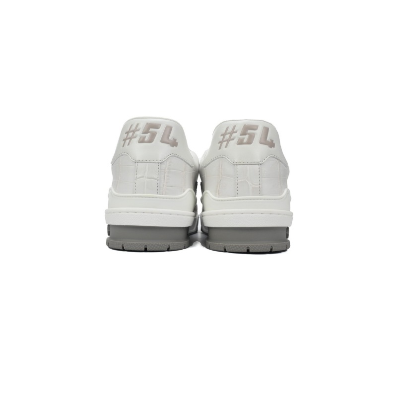 PKGoden LOUIS VUITTON Trainer Alligator All Gray 